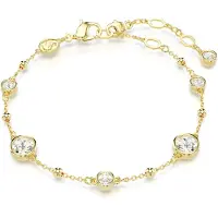 Swarovski Bracelet Imber Rundschliff Blanc Or, (Métal )