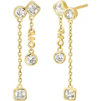 Michael Kors Ohrhänger KORS BRILLIANCE, (Argent 925, Argent 925, Argent Sterling)