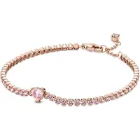 Pandora Tennis Armband Funkelndes Herz