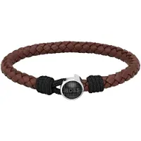 HUGO BOSS Boss Jewelry 1580467M - THAD CLASSIC Geflochtenes Lederarmband