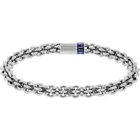 Tommy Hilfiger Bracelet Homme Intertwined Circles Chain Argenté 2790521-Par