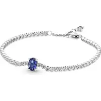 Pandora Bracelet Tennis Pave Étincelant pour Femmes - Taille 16 Argent
