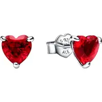 Pandora Boucles d'oreilles pour femmes Pandora en acier inoxydable & argent sterling 925