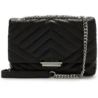 Armani Exchange Sac à bandoulière noir / argent