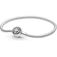 Pandora Bracelet Maille Serpent Halo Pandora Moments