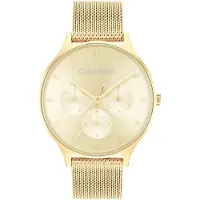 Calvin Klein Zegarek damski 25200103 złoty fashion