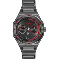 HUGO BOSS #GRAIL SPORT Montre en acier plaqué noir à cadran ton sur ton