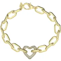 GUESS Bracelet 'Beloved' or / transparent