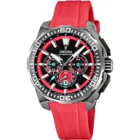 Festina Montre à affichage analogique 'Chrono Bike' rouge
