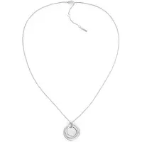 Calvin Klein Spiral Necklace Argenté Femme