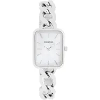Oozoo Montre argent Acier inoxydable Timepieces Femmes Montre à quartz analogique UOC11130