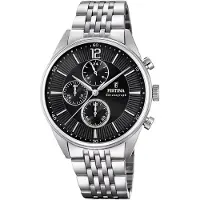 Festina Montre à affichage analogique 'TIMELESS' noir