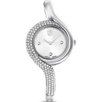 Swarovski Dextera Asymmetric Uhr, Schweizer Produktion, Metallarmband, Silberfarben, Edelstahl DEXTERA:MB STS/WHT/STS 5700996