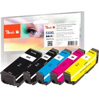 Peach 319803 cartouche d'encre 5 pc(s) Original High (XL) Yield Black, Cyan, Magenta, Yellow