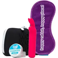 Happy Rabbit - stimulateur clitoridien rechargeable - coffret 4 pièces