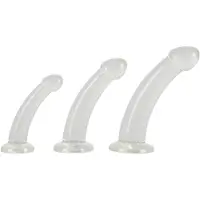 You2Toys Clear - Set de 3 godemichés anaux gland (transparent)