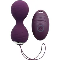 Rimba Cannes - œuf vibrant portable sans fil rechargeable (violet)