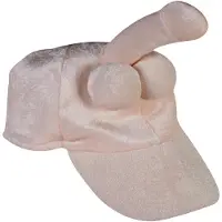 Huismerk Bonnet peluche pénis - accessoire pour enterrement de vie de jeune fille