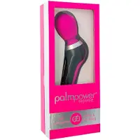 PalmPower - Wand massant puissant rechargeable - vibrateur rose et noir