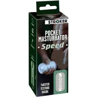 You2Toys STROKER Speed - masturbateur vagin/anal en silicone (transparent)