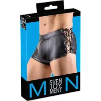 Svenjoyment Underwear - boxer homme laçage côté - effet mat - noir - M