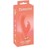 You2Toys - mini vibromasseur rabbit rechargeable - silicone pêche