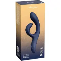 We-vibe Nova 2 - Vibromasseur à bras clitoridien flexible contrôlé par application (bleu)