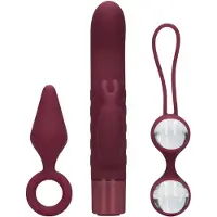 Shots Loveline (S)Explore Toy Kit for Her - coffret érotique 3 pièces pour femmes