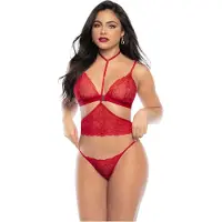Mapalé - Ensemble soutien-gorge 3 pièces (rouge)
