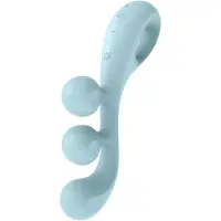 Satisfyer Vibromasseur Tri Ball 2 Sextoy 10 Fonctions Stimulateur de point G Bleu