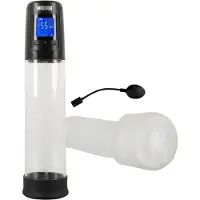 Mister Boner - pompe à pénis automatique rechargeable (noir‑transparent)