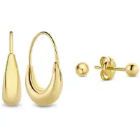 Isabel Bernard Boucles d'oreilles or