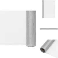 vidaXL Moustiquaire Aluminium 112X500 cm Argenté - Panneaux de clôture