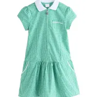 Next Robe vert / blanc