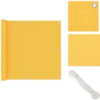 vidaXL Paravent de balcon Jaune 90x600 cm Tissu Oxford - Parasols & Protection solaire