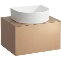 Laufen Tiroir Sonar courant, 1 tiroir, adapté aux cuvettes des lavabos 812340, 812341, 812342, 812343, découpe au milieu pour le lavabo, H4054010340411