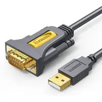 UGREEN Câble mâle Adaptateur USB - RS-232 (mâle) Câble de 1 m pour moniteurs