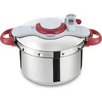 Tefal Clipsominut Perfetct 6L Rot - Edelstahl (P4620733)