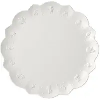 Sans marque 6x Toy's Delight, Assiettes, Blanc