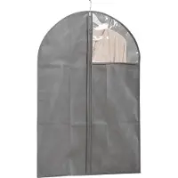 Zeller 14611 sac de stockage de vêtement Gris