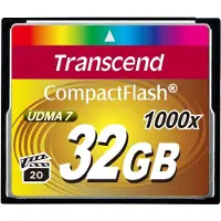 Transcend Ultimate - Carte mémoire flash - 32 Go - 1000x - CompactFlash