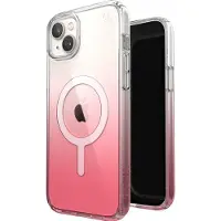 Speck Sentinelle Perfect Clear Ombre iPhone 14 Plus MagSafe Coque Hardcase Backcover antichoc - Vintage Rose
