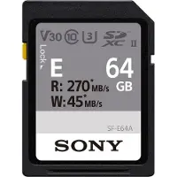 Sony Carte SD 64Go Go R270/W45 - SFE-64-A