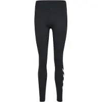 Hummel Pantalon de sport 'Pulse' noir chiné / blanc