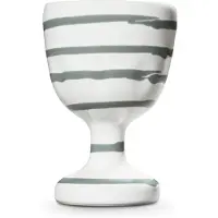 Gmundner Keramik Gris flammé Coquetier (H : 7 5cm)