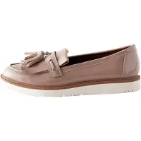 Next Chaussure basse taupe / blanc