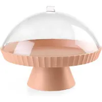 Blim Plus Plat sur pied Agora avec cloche et pelle à gâteau ø 30 cm