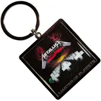 Rock Off Master Of Puppets Keychain, Multicolore