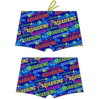 Turbo Slip De Bain Boxer Aquabiking Letters