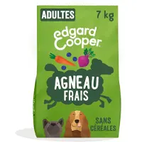 Edgard & Cooper Adult agneau sans céréales pour chien - 7 kg